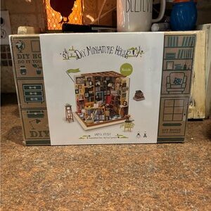 DIY Miniature House Kit - Sam’s Study